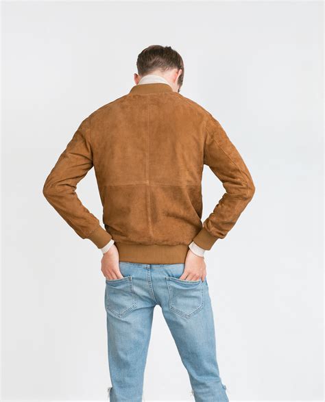 brown military bomber jacket replica|zara brown bomber jacket.